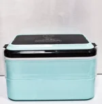 ظرف غذا دو طبقه-double-layer-lunch-box