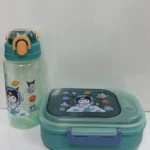 happy-day-lunch-box-water-bottle-set-ست ظرف غذا و قمقمه کودک