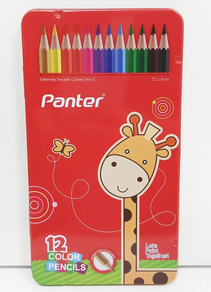 مداد رنگی Panter 12رنگ