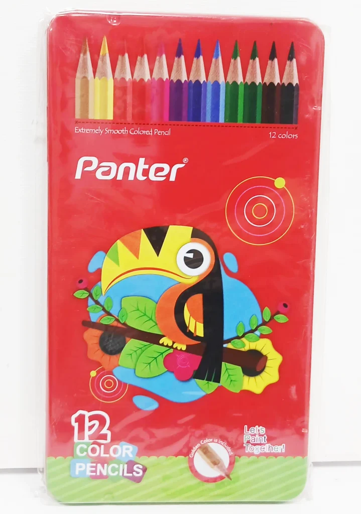 مداد رنگی Panter 12رنگ