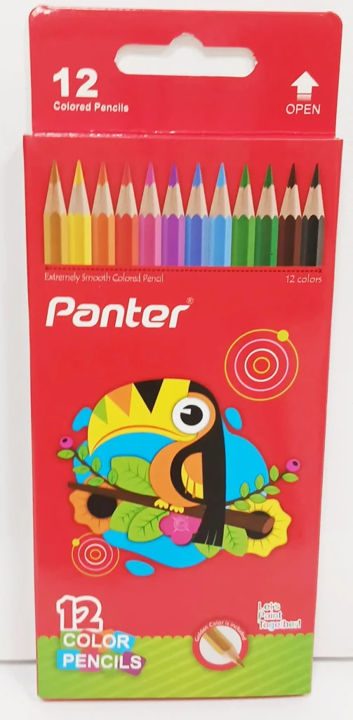 مداد رنگی Panter 12