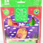 مداد رنگی SIB ۲۴ رنگ