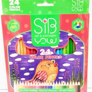 مداد رنگی SIB ۲۴ رنگ
