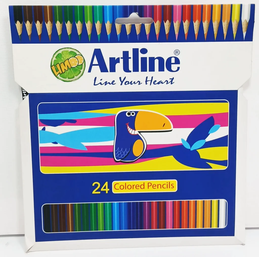 مداد رنگی Artline ۲۴ رنگ