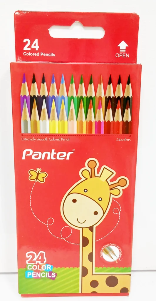 مداد رنگی 24 رنگ Panter