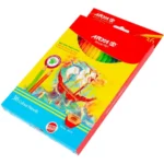 مدادرنگی 36 رنگ مقوایی آریا + تراش
