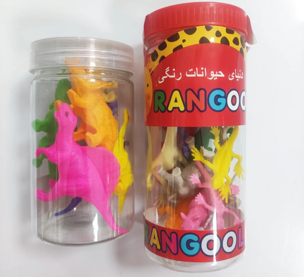 ست فیگور حیوانات رنگی RANGOO-rangoo-animal-figures